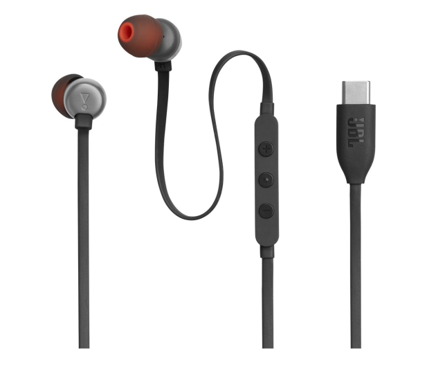 JBL Tune 310C USB-C Czarne - 1312219 - zdjęcie 3